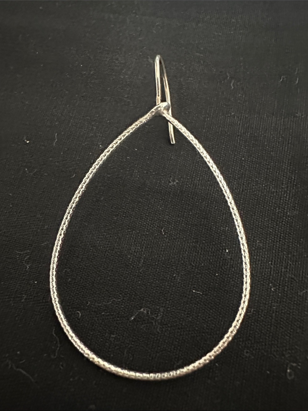 Silpada 925 Sterling Silver Teardrop Earrings - Picture 3 of 4